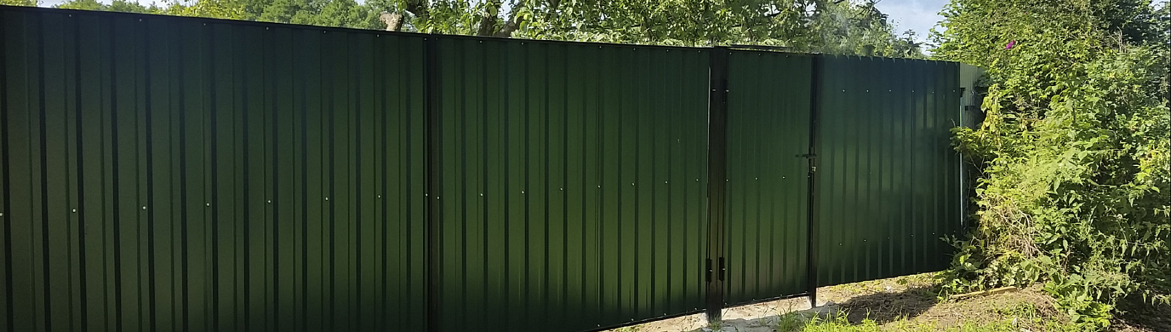 ЗАБОРЫ ИЗ ПРОФНАСТИЛА ОТ ПРОИЗВОДИТЕЛЯ